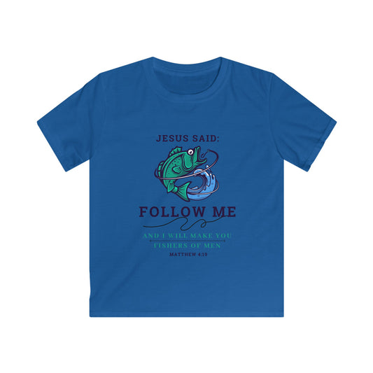 FYP Fishers of men Kids Softstyle Tee